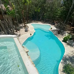 Campingplatz Aldea Maya-ha Con Cenotes